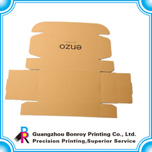 Guangzhou Fabrik maßgeschneiderte Schuhpapier braun Handwerk Box